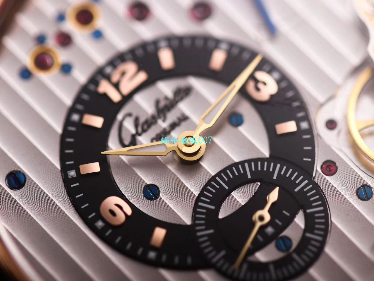 【TZ Factory  High quality  Replica Watches 】glashuette original原创偏心系列1-91-02-02-02-30 wrist watches  / GLA059