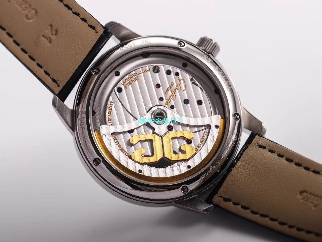 【TZ Factory  High quality  Replica Watches 】glashuette original原创偏心系列1-91-02-02-02-30 wrist watches  / GLA059