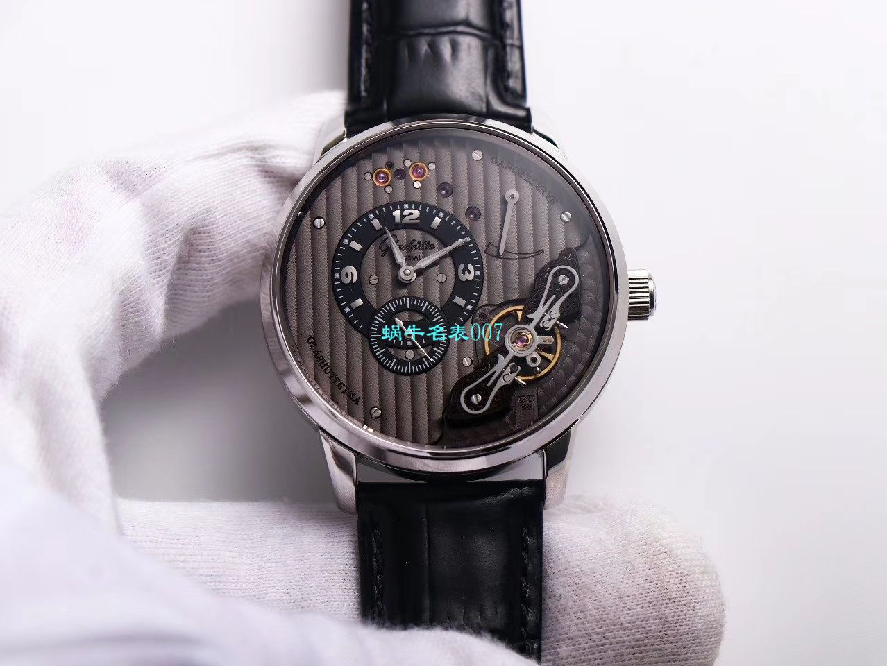 【TZ Factory  High quality  Replica Watches 】glashuette original原创偏心系列1-91-02-02-02-30 wrist watches  / GLA059