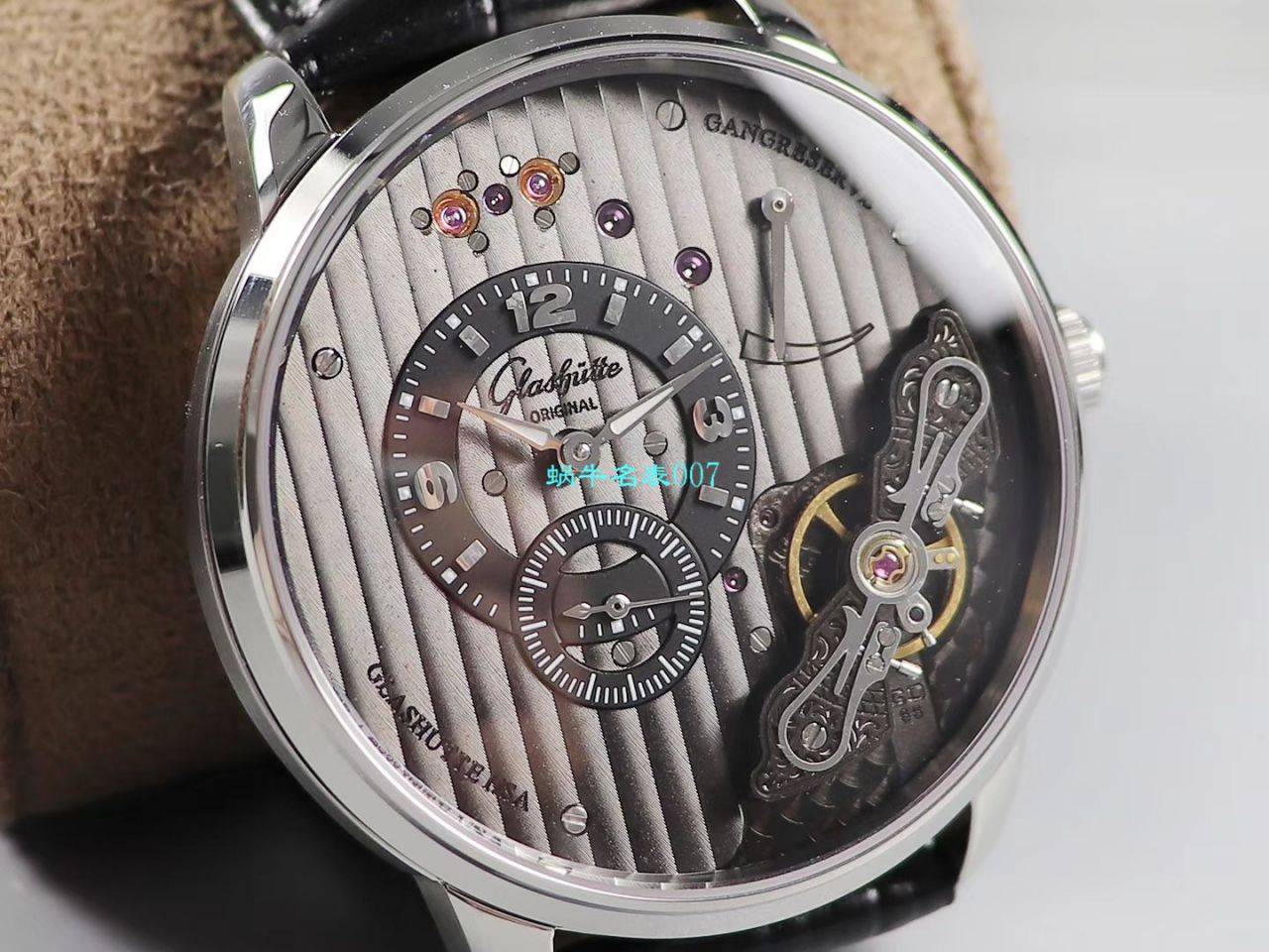 【TZ Factory  High quality  Replica Watches 】glashuette original原创偏心系列1-91-02-02-02-30 wrist watches  / GLA059