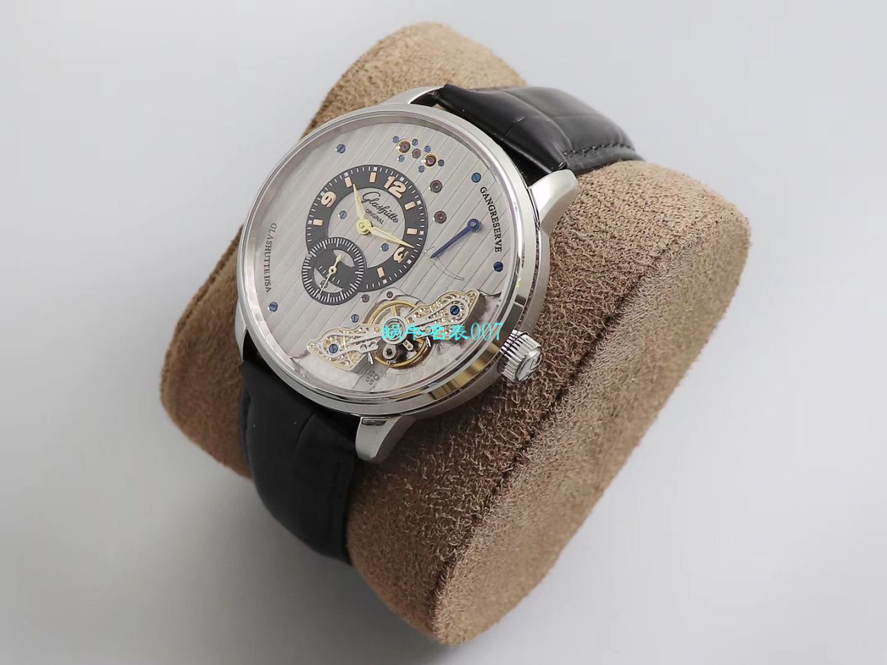 【TZ Factory  top  Replica Watches 】glashuette original原创偏心系列1-66-06-04-22-05 wrist watches  / GLA060