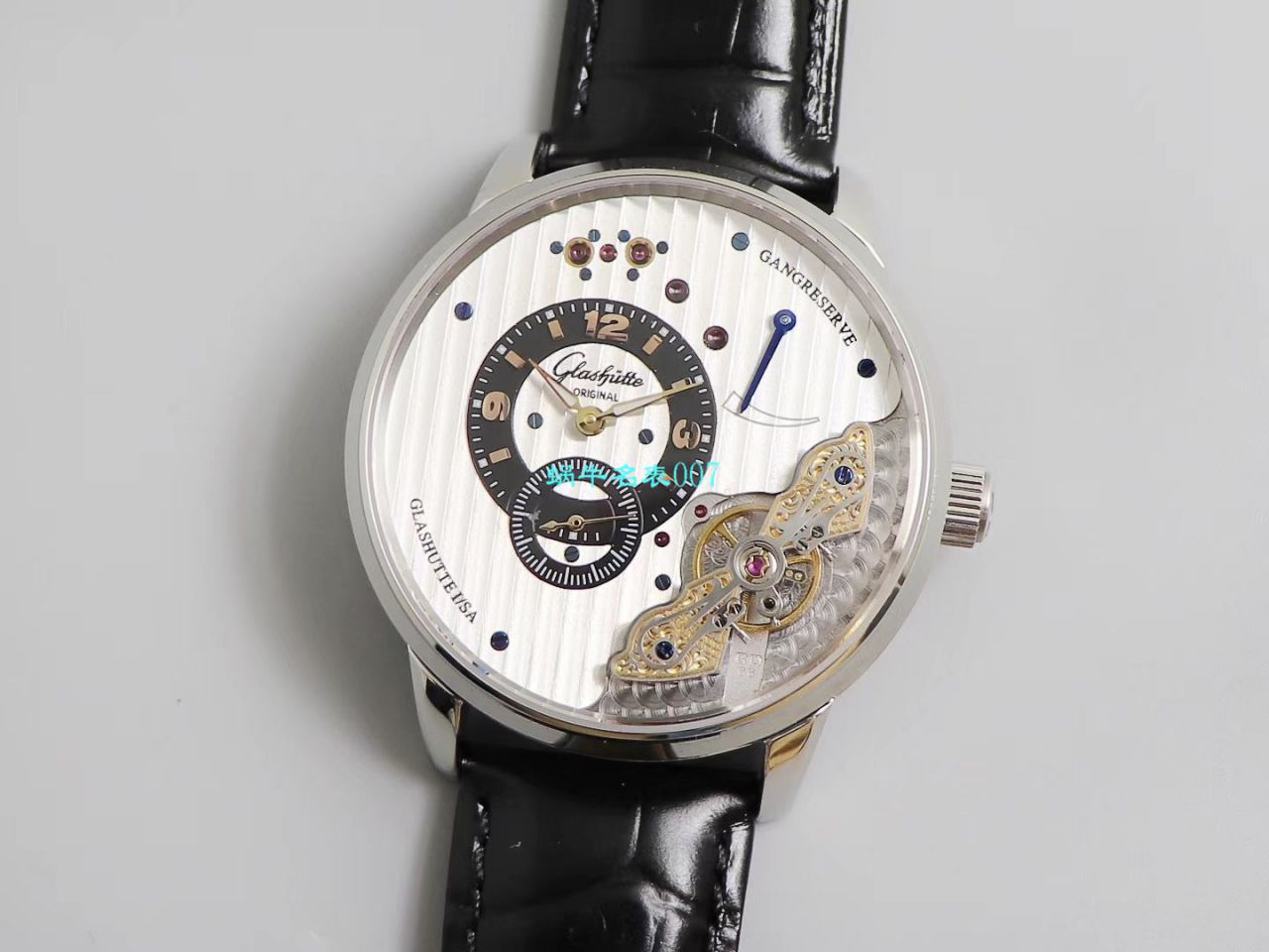 【TZ Factory  High quality  Replica Watches 】glashuette original原创偏心系列1-91-02-02-02-30 wrist watches  / GLA059
