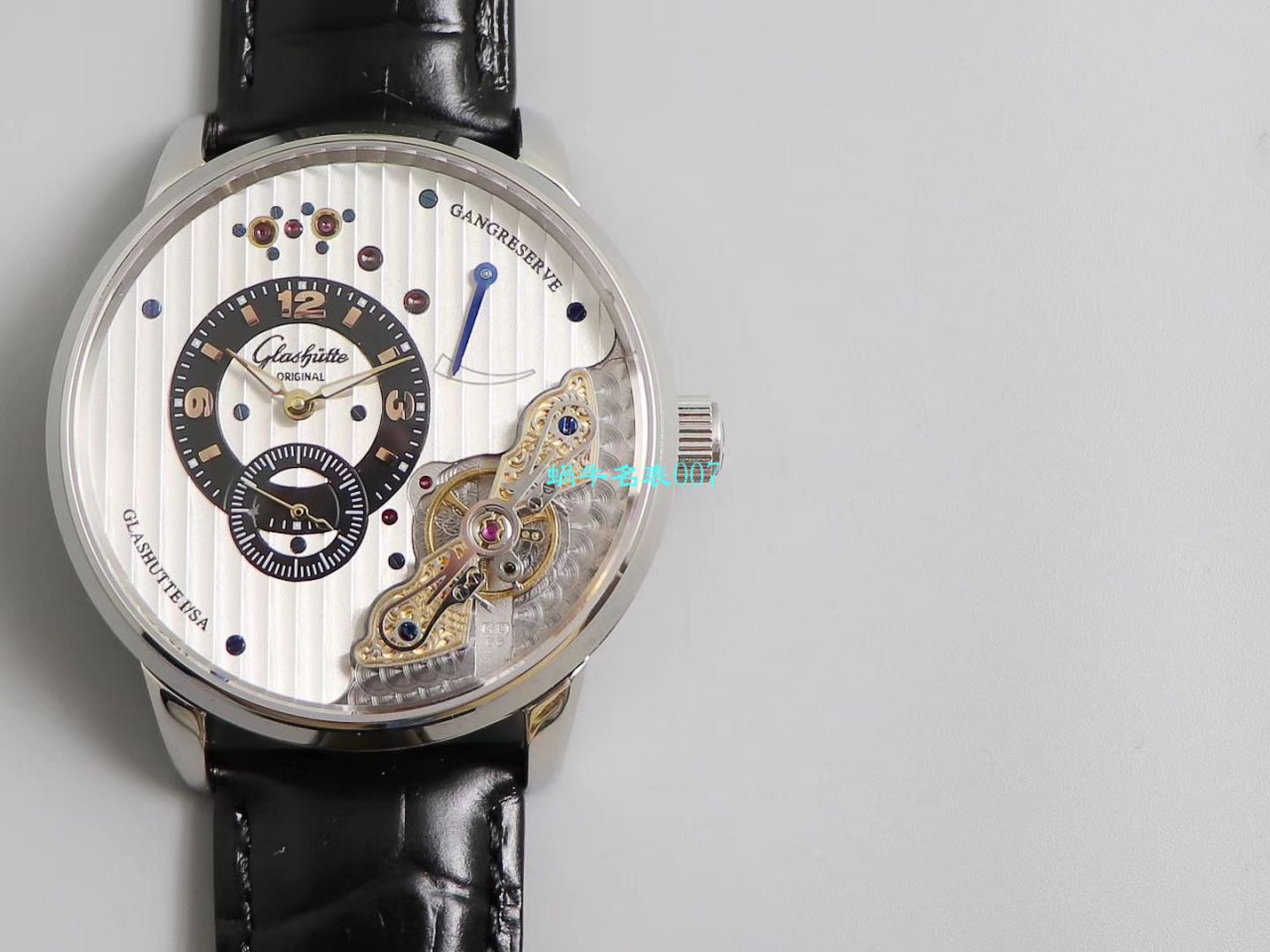 【TZ Factory  High quality  Replica Watches 】glashuette original原创偏心系列1-91-02-02-02-30 wrist watches  / GLA059