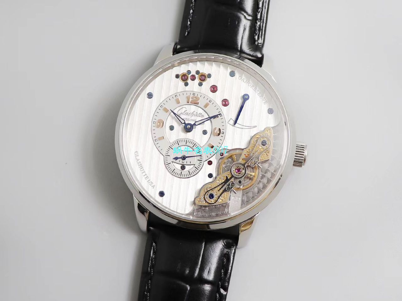 【TZ Factory  High quality  Replica Watches 】glashuette original原创偏心系列1-91-02-02-02-30 wrist watches  / GLA059