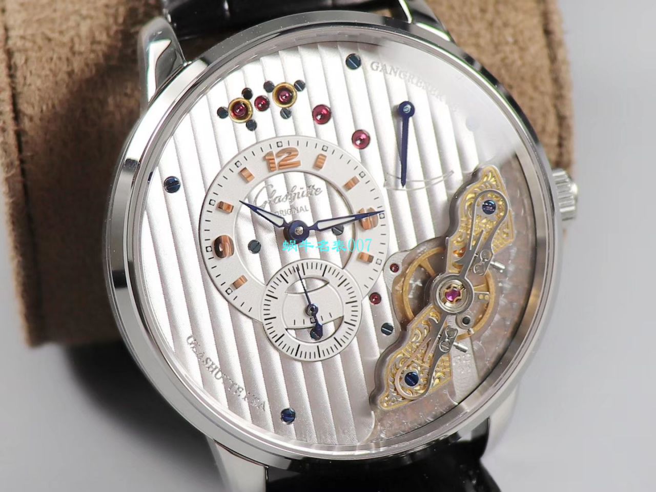 【TZ Factory  High quality  Replica Watches 】glashuette original原创偏心系列1-91-02-02-02-30 wrist watches  / GLA059