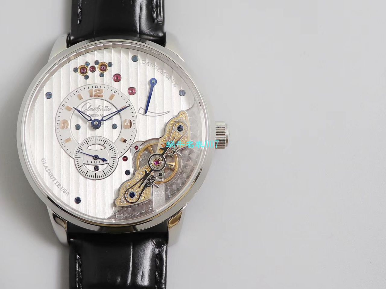 【TZ Factory  High quality  Replica Watches 】glashuette original原创偏心系列1-91-02-02-02-30 wrist watches  / GLA059