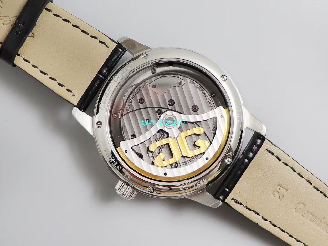 【TZ Factory  High quality  Replica Watches 】glashuette original原创偏心系列1-91-02-02-02-30 wrist watches  / GLA059