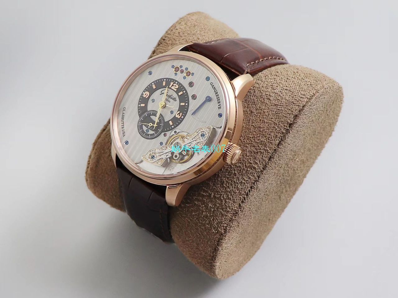 【TZ Factory  High quality  Replica Watches 】glashuette original原创偏心系列1-91-02-02-02-30 wrist watches  / GLA059