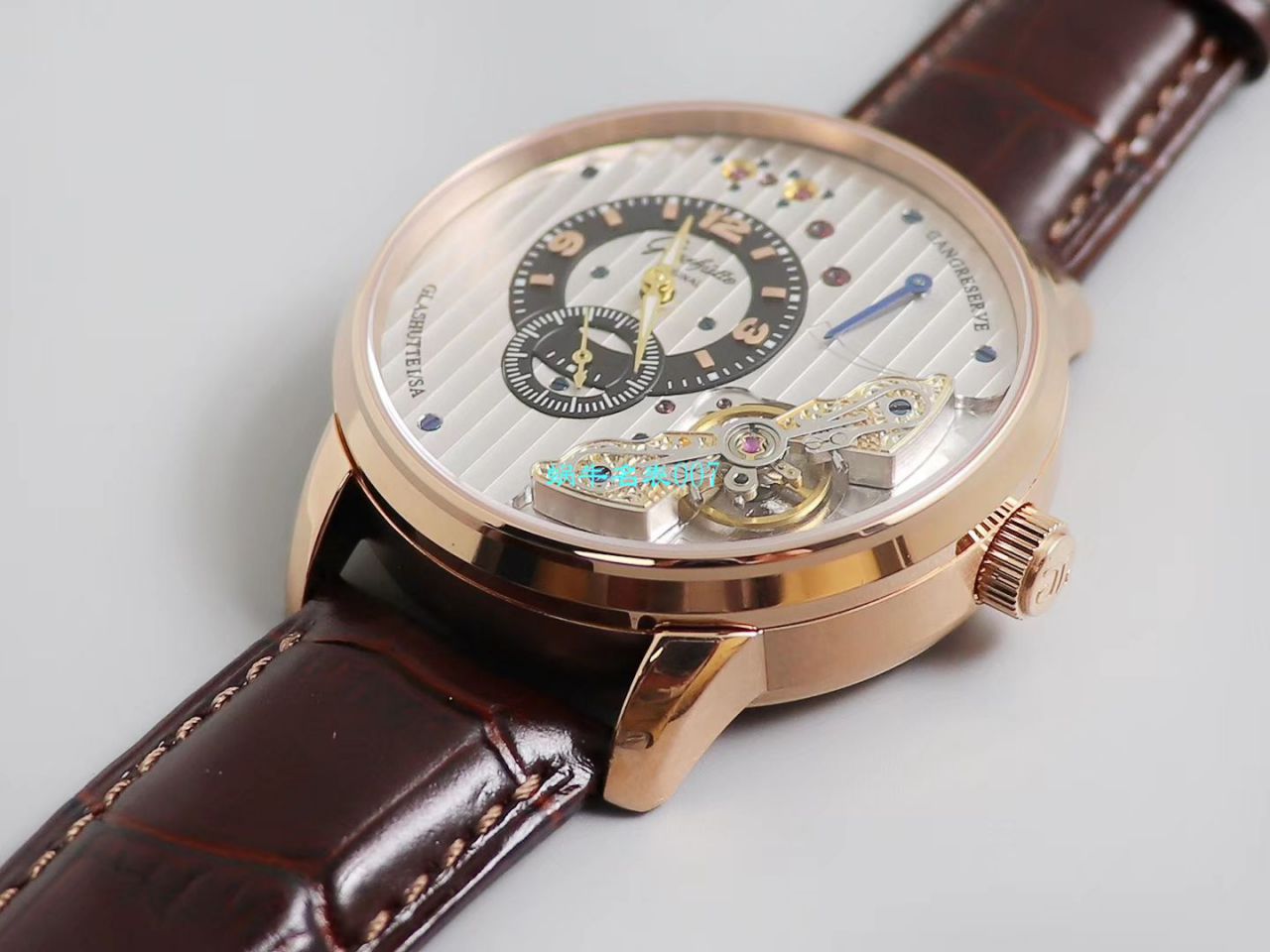 【TZ Factory  High quality  Replica Watches 】glashuette original原创偏心系列1-91-02-02-02-30 wrist watches  / GLA059