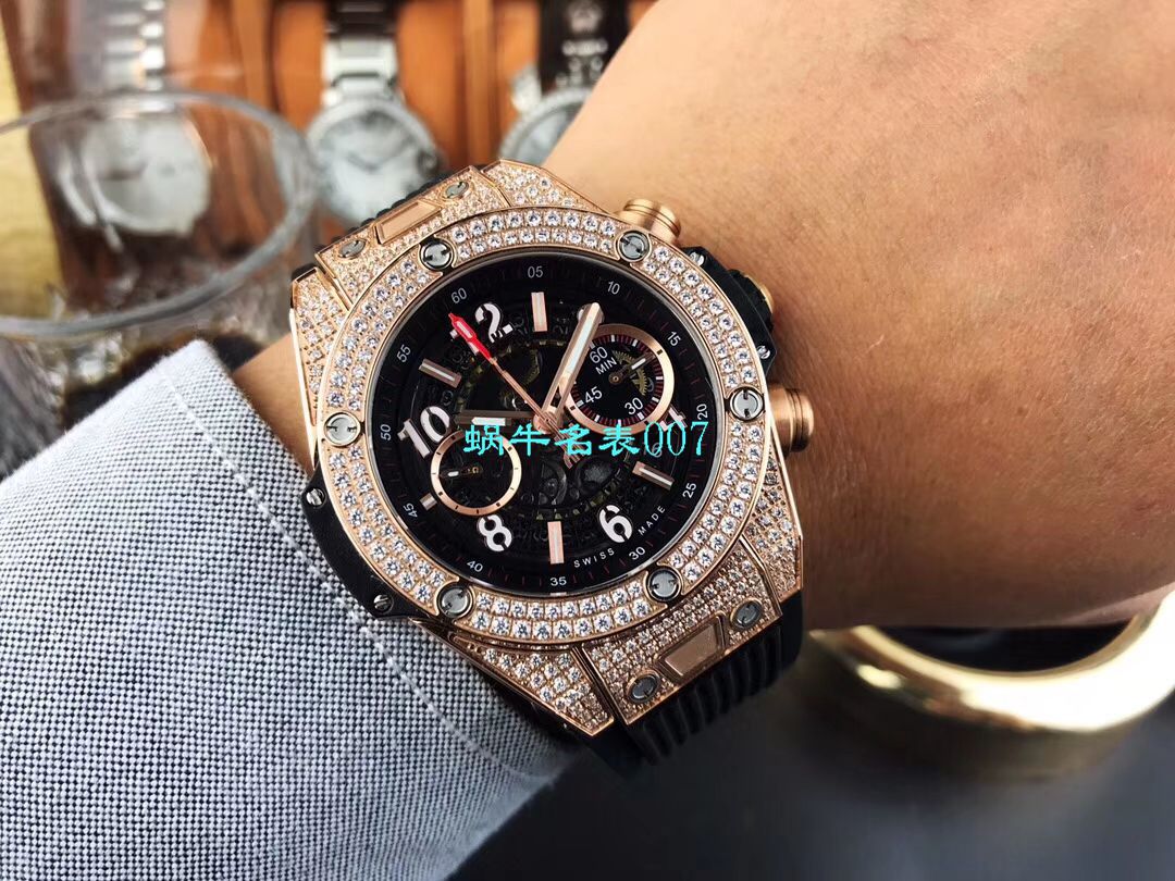 【JB Factory  Replica Watches 】 hublot BIG BANG系列411.NX.1170.RX.1704 wrist watches  / YUB076