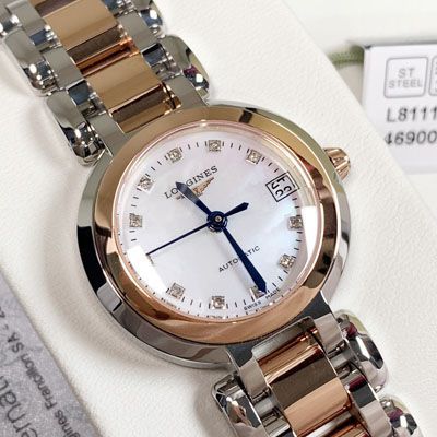 【 TOP  copy customized 、 Longines 真钻女表】 Longines 心月系列L8.111.5.87.6 wrist watches 
