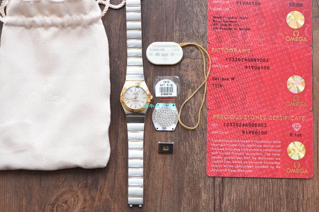 【8848 Factory  High quality  Replica 女表】OMEGA Constellation 系列123.10.24.60.55.003 wrist watches  / M662