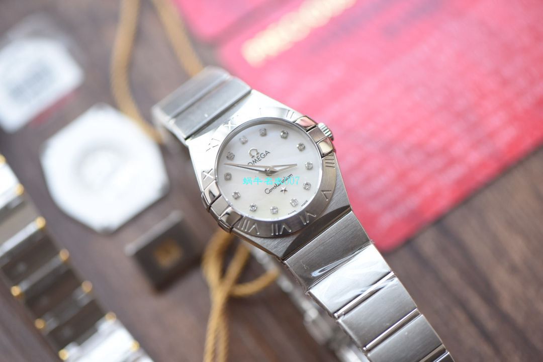 【8848 Factory  High quality  Replica 女表】OMEGA Constellation 系列123.10.24.60.55.003 wrist watches  / M662