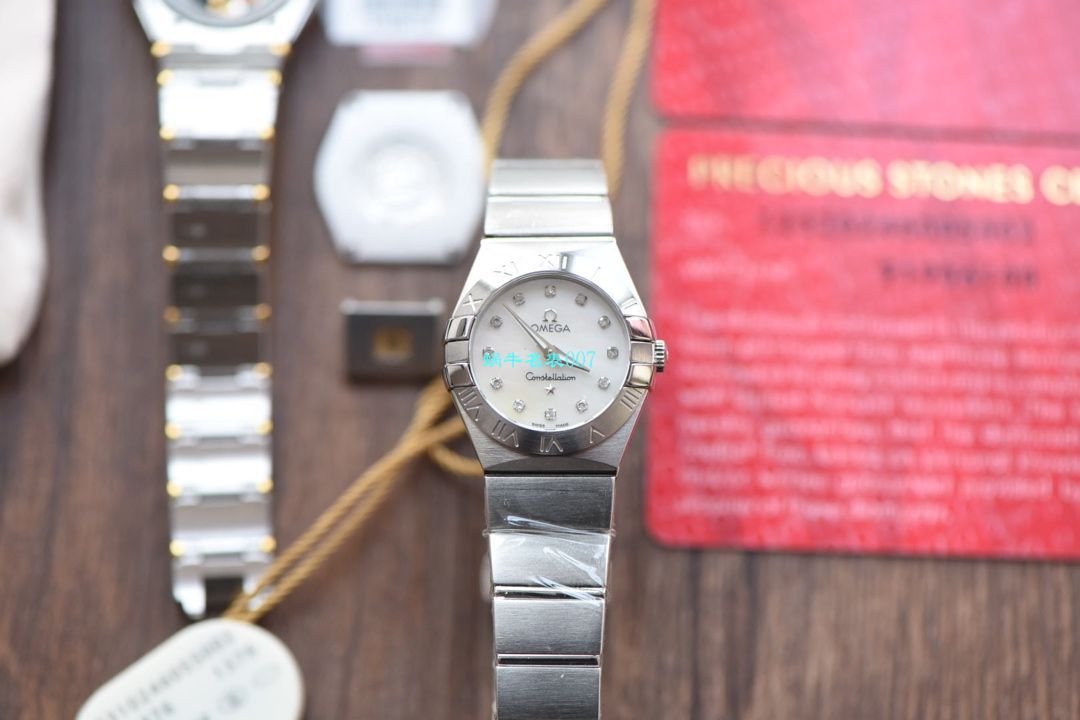 【8848 Factory  High quality  Replica 女表】OMEGA Constellation 系列123.10.24.60.55.003 wrist watches  / M662