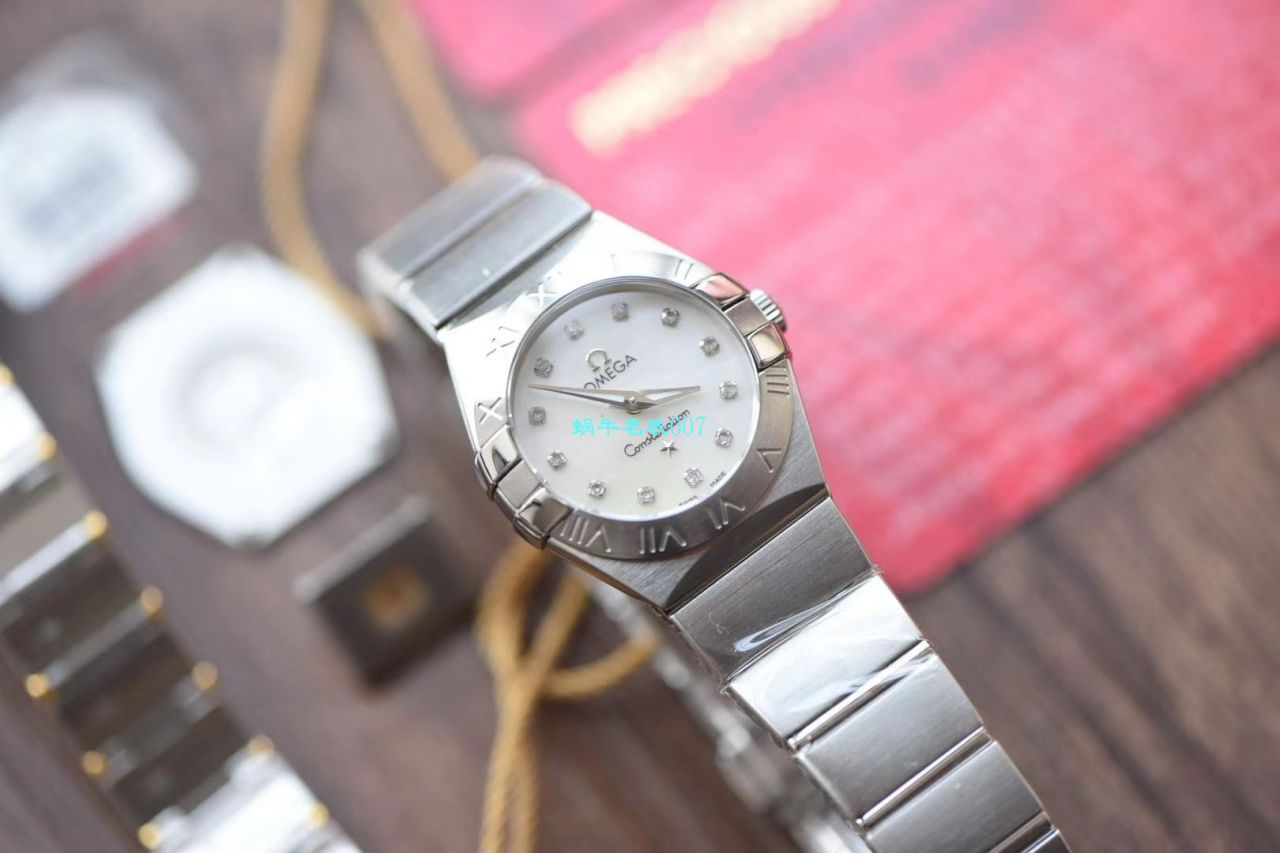 【8848 Factory  High quality  Replica 女表】OMEGA Constellation 系列123.10.24.60.55.003 wrist watches  / M662