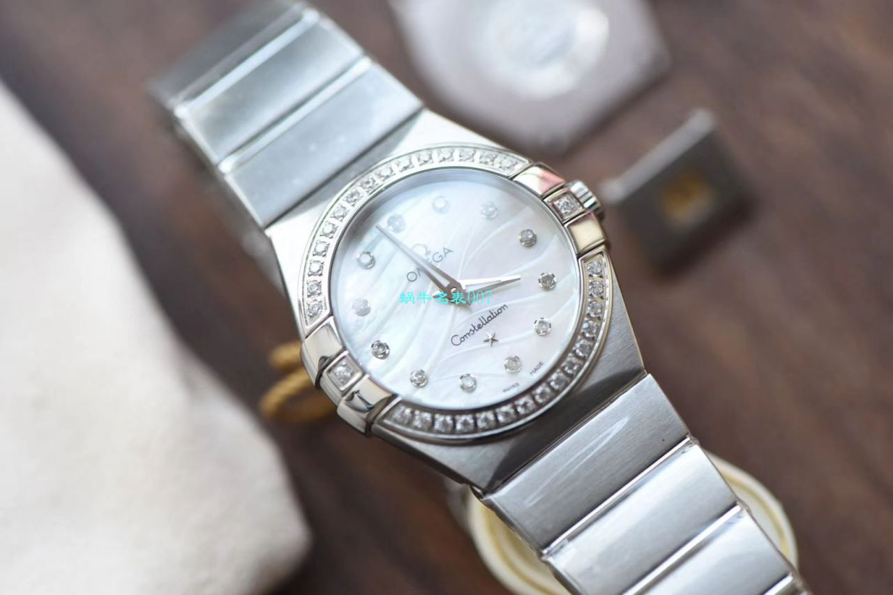 【8848 Factory  High quality  Replica 女表】OMEGA Constellation 系列123.10.24.60.55.003 wrist watches  / M662