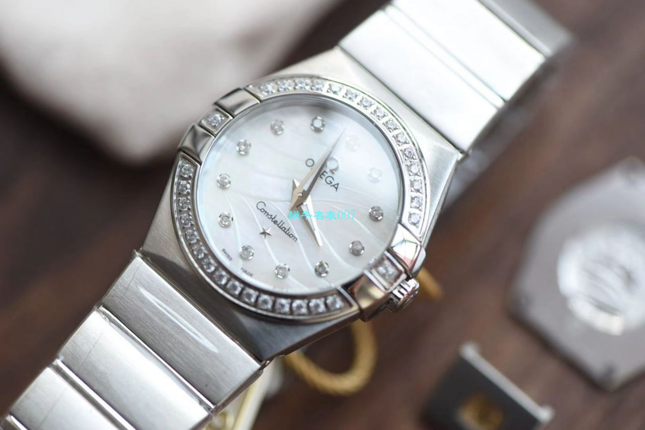 【8848 Factory  High quality  Replica 女表】OMEGA Constellation 系列123.10.24.60.55.003 wrist watches  / M662