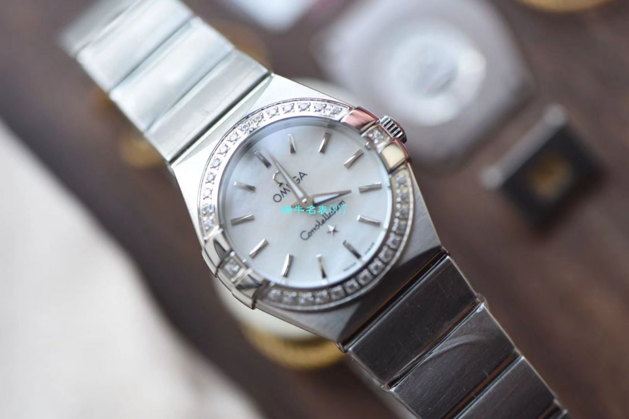 【8848 Factory  High quality  Replica 女表】OMEGA Constellation 系列123.10.24.60.55.003 wrist watches  / M662