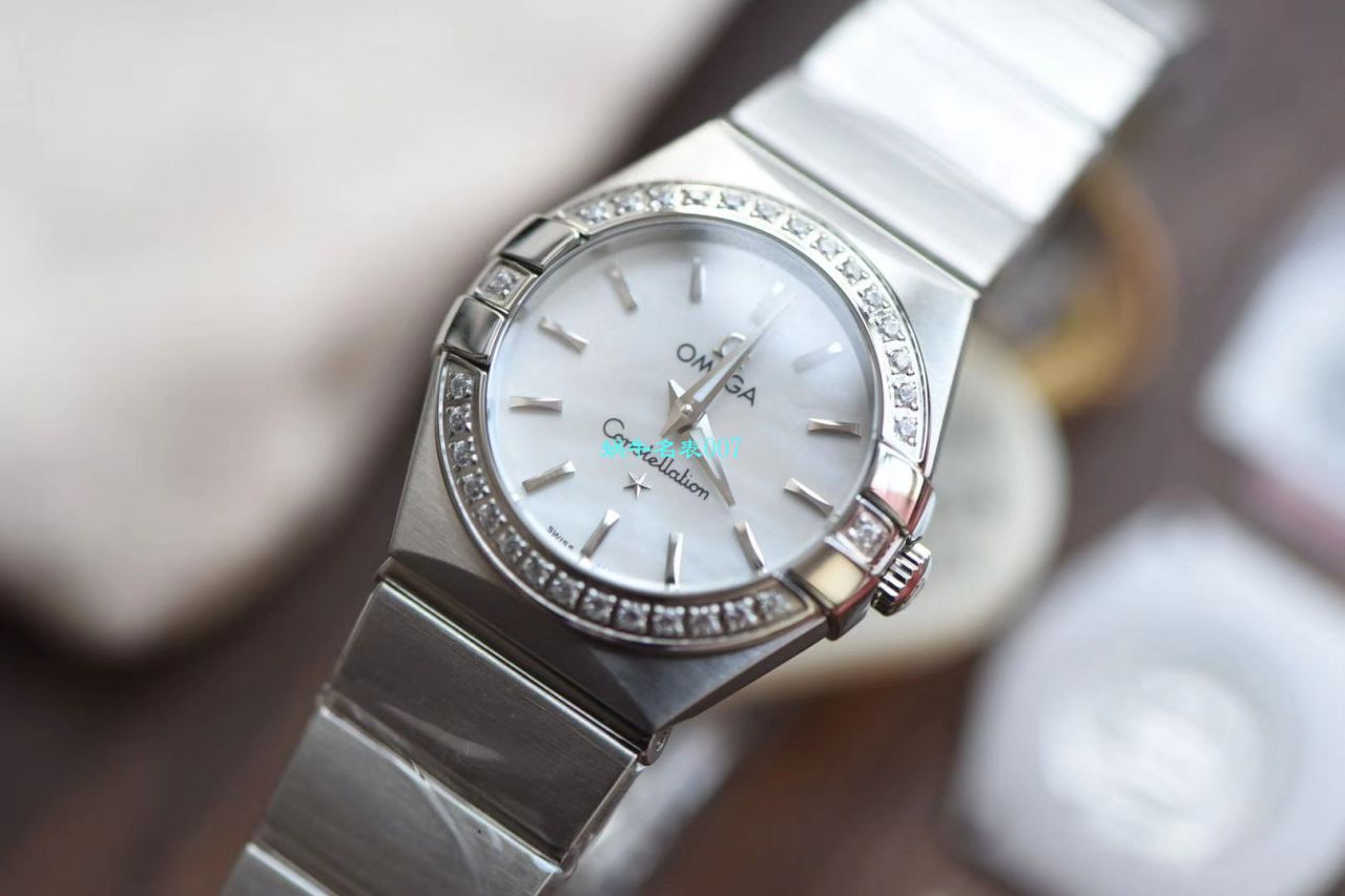 【8848 Factory  High quality  Replica 女表】OMEGA Constellation 系列123.10.24.60.55.003 wrist watches  / M662