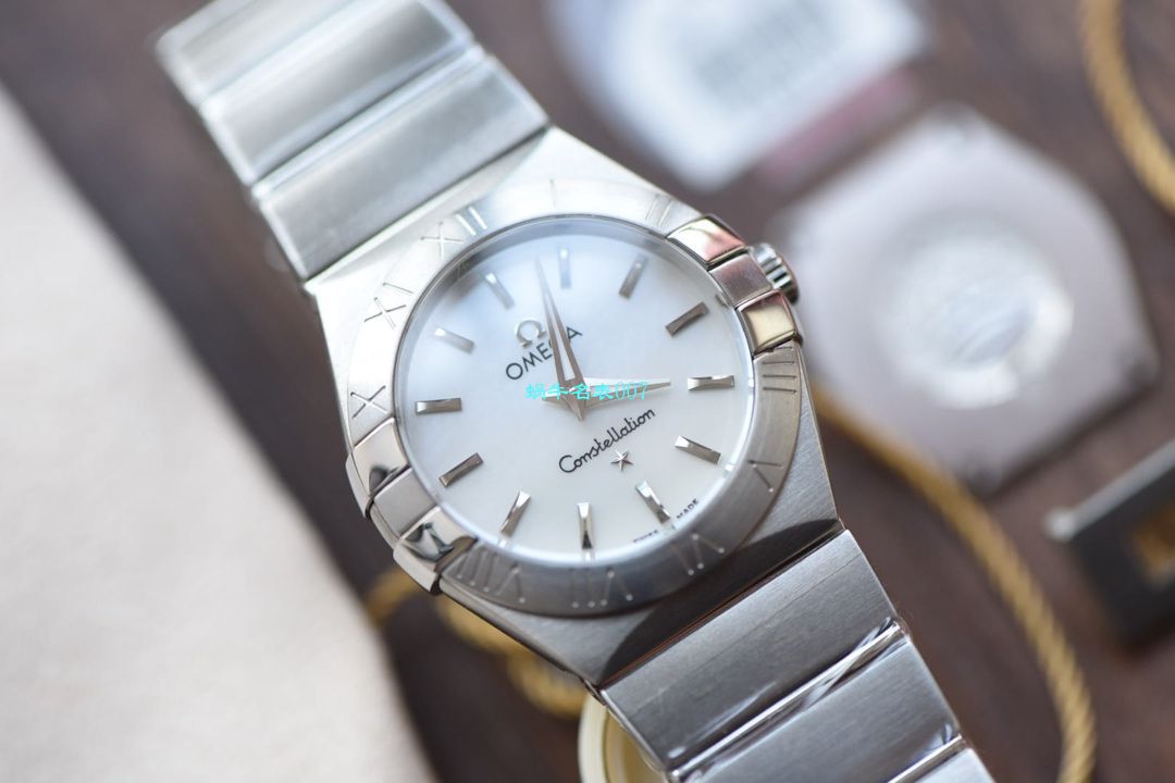 【8848 Factory  High quality  Replica 女表】OMEGA Constellation 系列123.10.24.60.55.003 wrist watches  / M662
