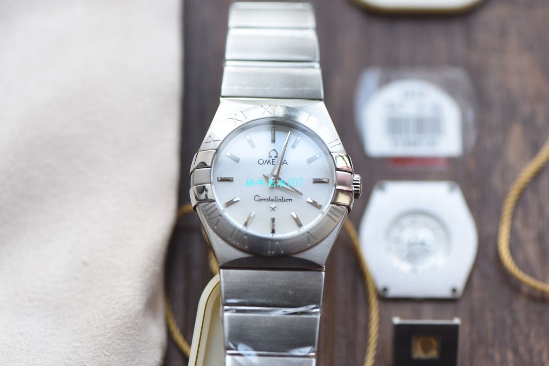 【8848 Factory  High quality  Replica 女表】OMEGA Constellation 系列123.10.24.60.55.003 wrist watches  / M662