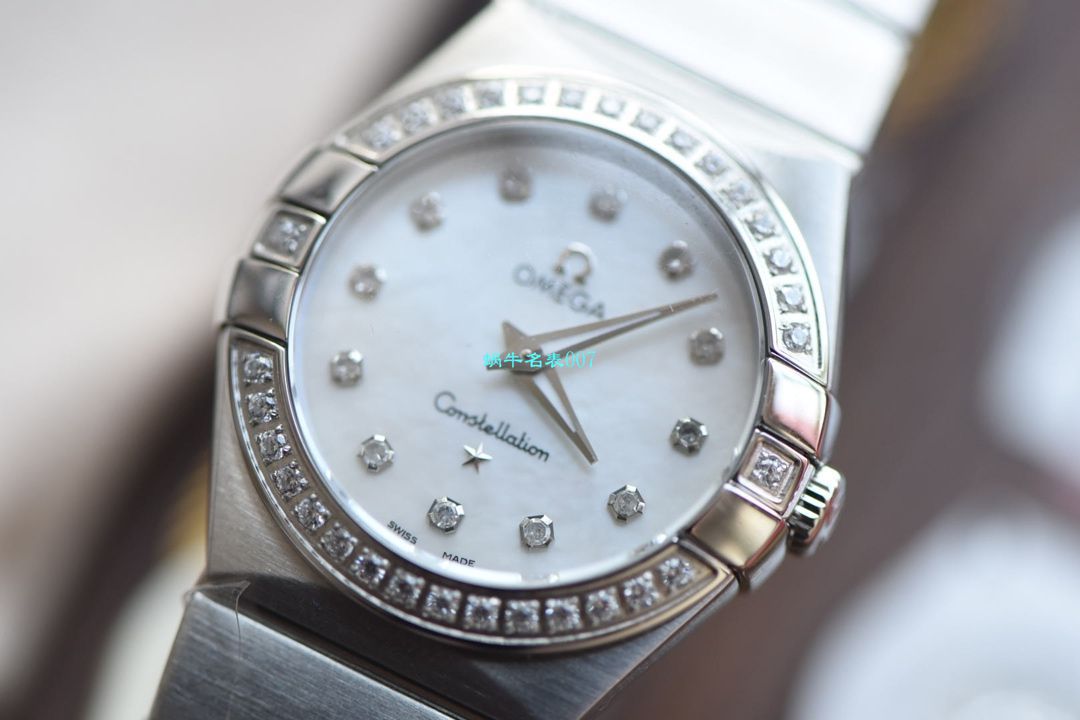 【8848 Factory  High quality  Replica 女表】OMEGA Constellation 系列123.10.24.60.55.003 wrist watches  / M662