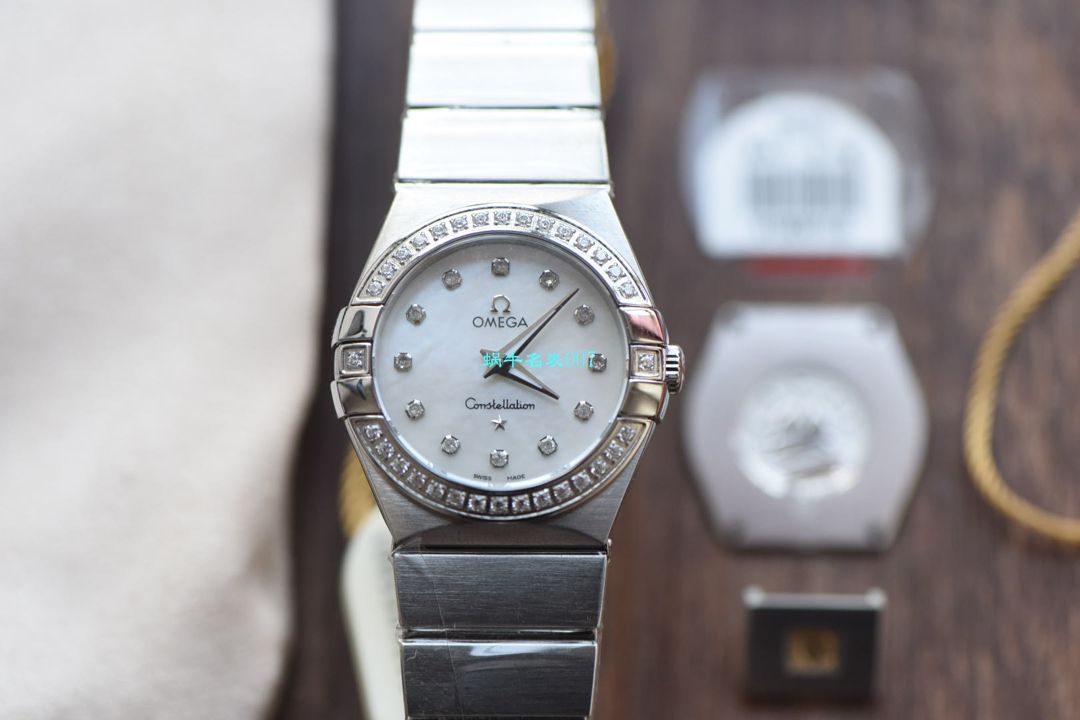 【8848 Factory  High quality  Replica 女表】OMEGA Constellation 系列123.10.24.60.55.003 wrist watches  / M662