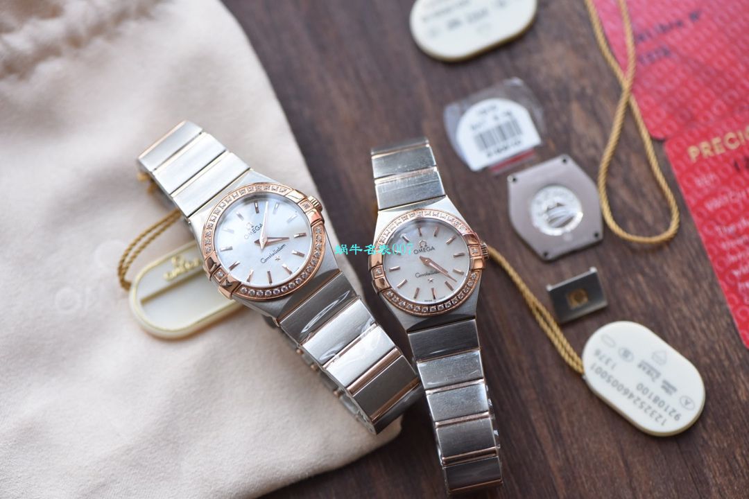【8848 Factory  High quality  Replica 女表】OMEGA Constellation 系列123.10.24.60.55.003 wrist watches  / M662