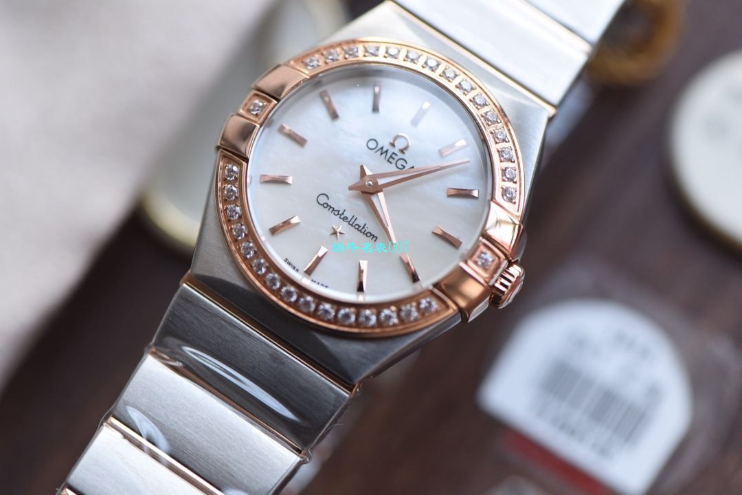 【8848 Factory  High quality  Replica 女表】OMEGA Constellation 系列123.10.24.60.55.003 wrist watches  / M662