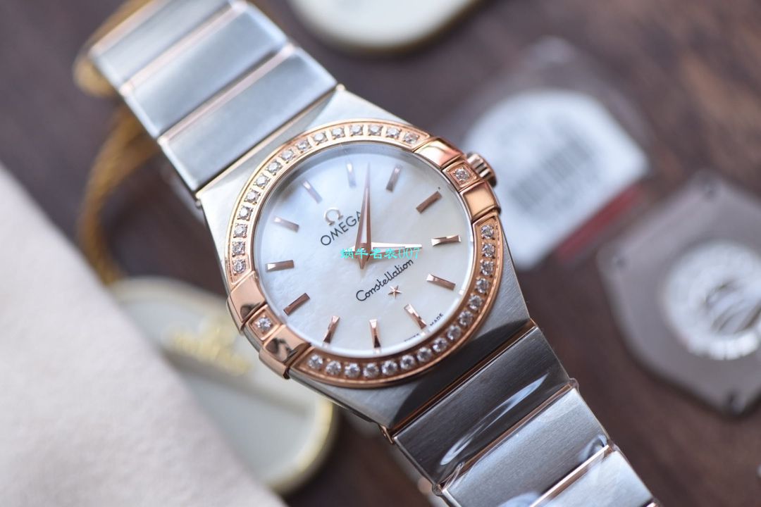 【8848 Factory  High quality  Replica 女表】OMEGA Constellation 系列123.10.24.60.55.003 wrist watches  / M662