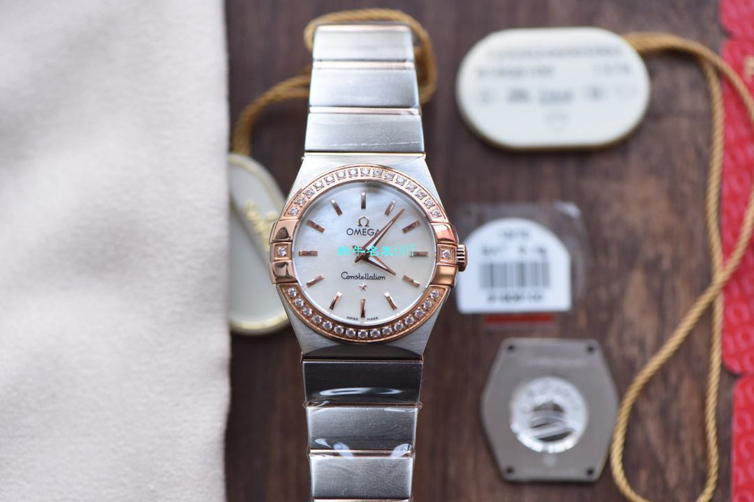 【8848 Factory  High quality  Replica 女表】OMEGA Constellation 系列123.10.24.60.55.003 wrist watches  / M662