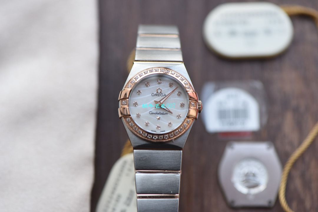 【8848 Factory  High quality  Replica 女表】OMEGA Constellation 系列123.10.24.60.55.003 wrist watches  / M662