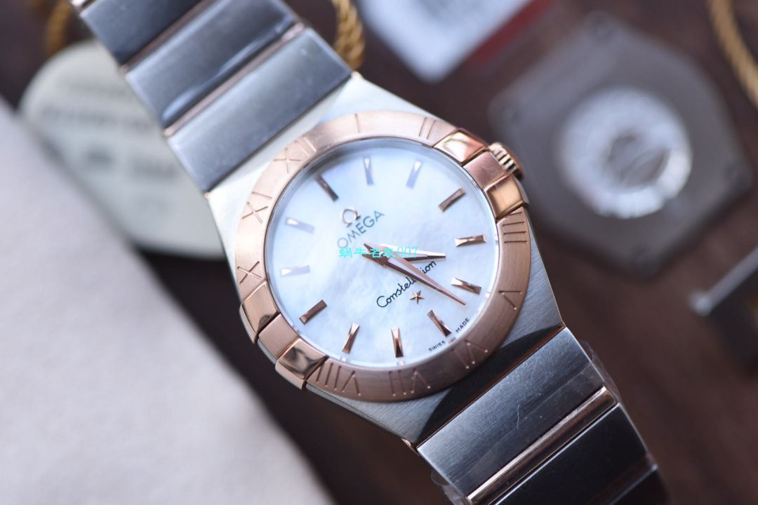 【8848 Factory  High quality  Replica 女表】OMEGA Constellation 系列123.10.24.60.55.003 wrist watches  / M662