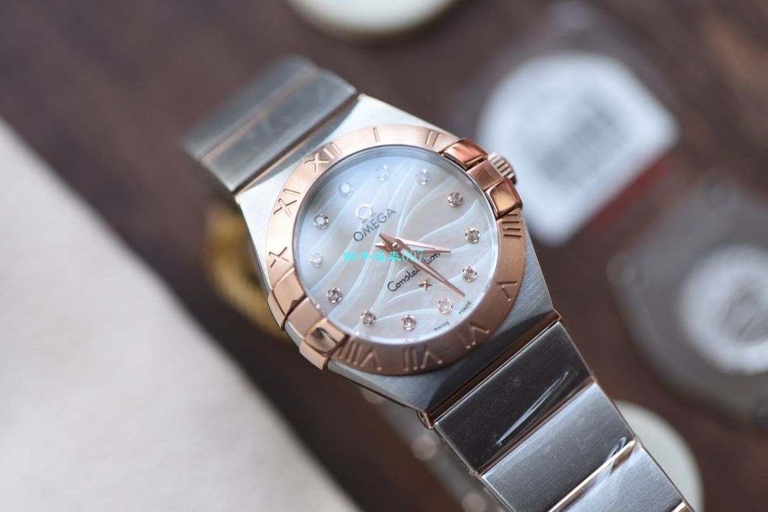 【8848 Factory  High quality  Replica 女表】OMEGA Constellation 系列123.10.24.60.55.003 wrist watches  / M662