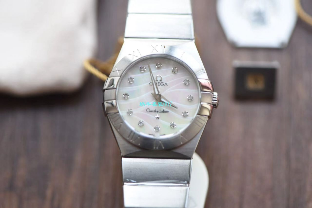 【8848 Factory  High quality  Replica 女表】OMEGA Constellation 系列123.10.24.60.55.003 wrist watches  / M662