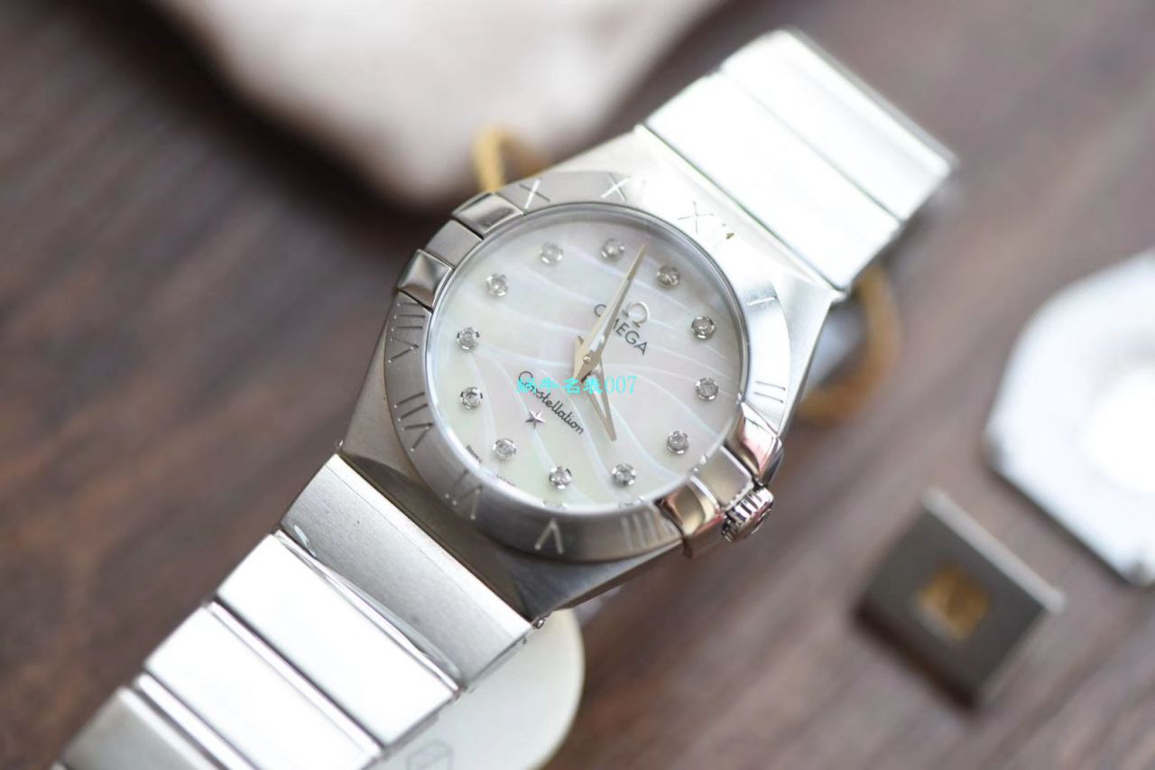 【8848 Factory  High quality  Replica 女表】OMEGA Constellation 系列123.10.24.60.55.003 wrist watches  / M662