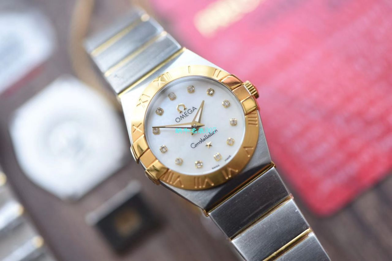 【8848 Factory  High quality  Replica 女表】OMEGA Constellation 系列123.10.24.60.55.003 wrist watches  / M662