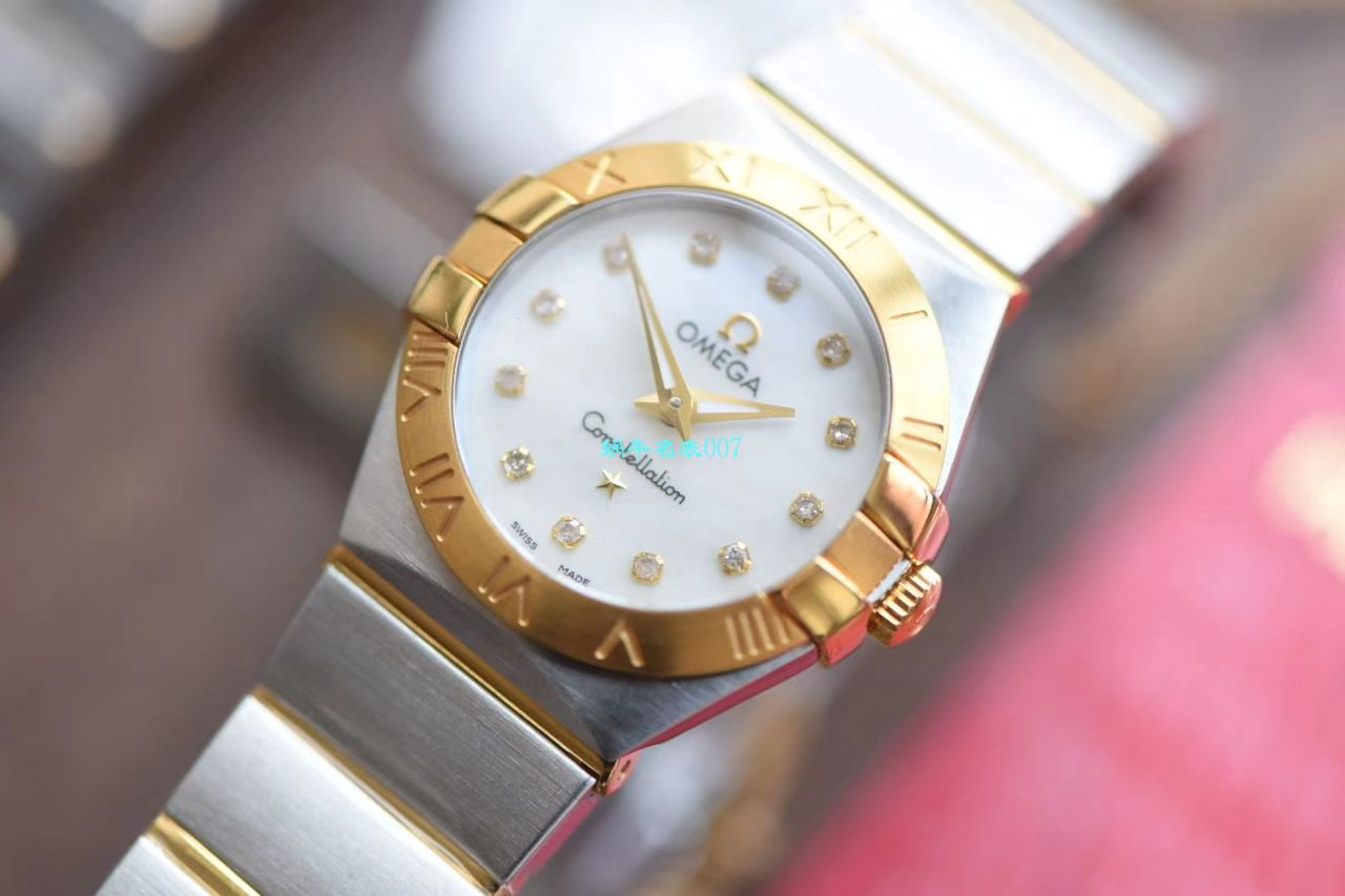 【8848 Factory  High quality  Replica 女表】OMEGA Constellation 系列123.10.24.60.55.003 wrist watches  / M662