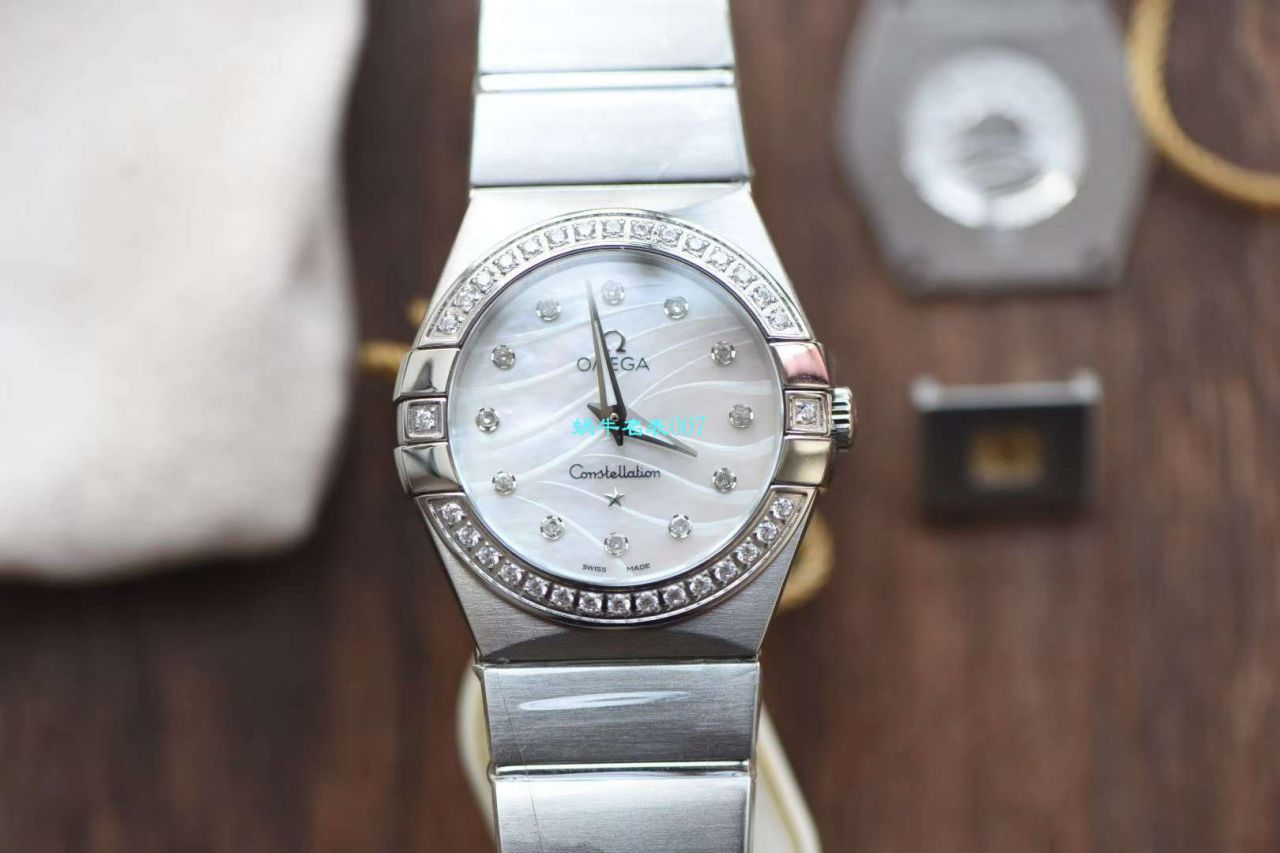 【8848 Factory  High quality  Replica 女表】OMEGA Constellation 系列123.10.24.60.55.003 wrist watches  / M662