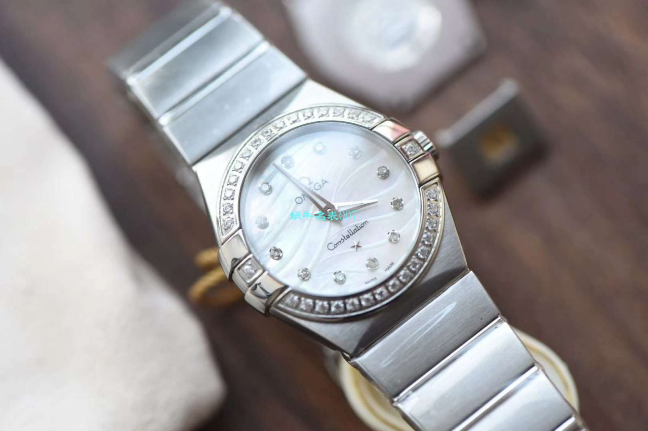 【8848 Factory  High quality  Replica 女表】OMEGA Constellation 系列123.10.24.60.55.003 wrist watches  / M662