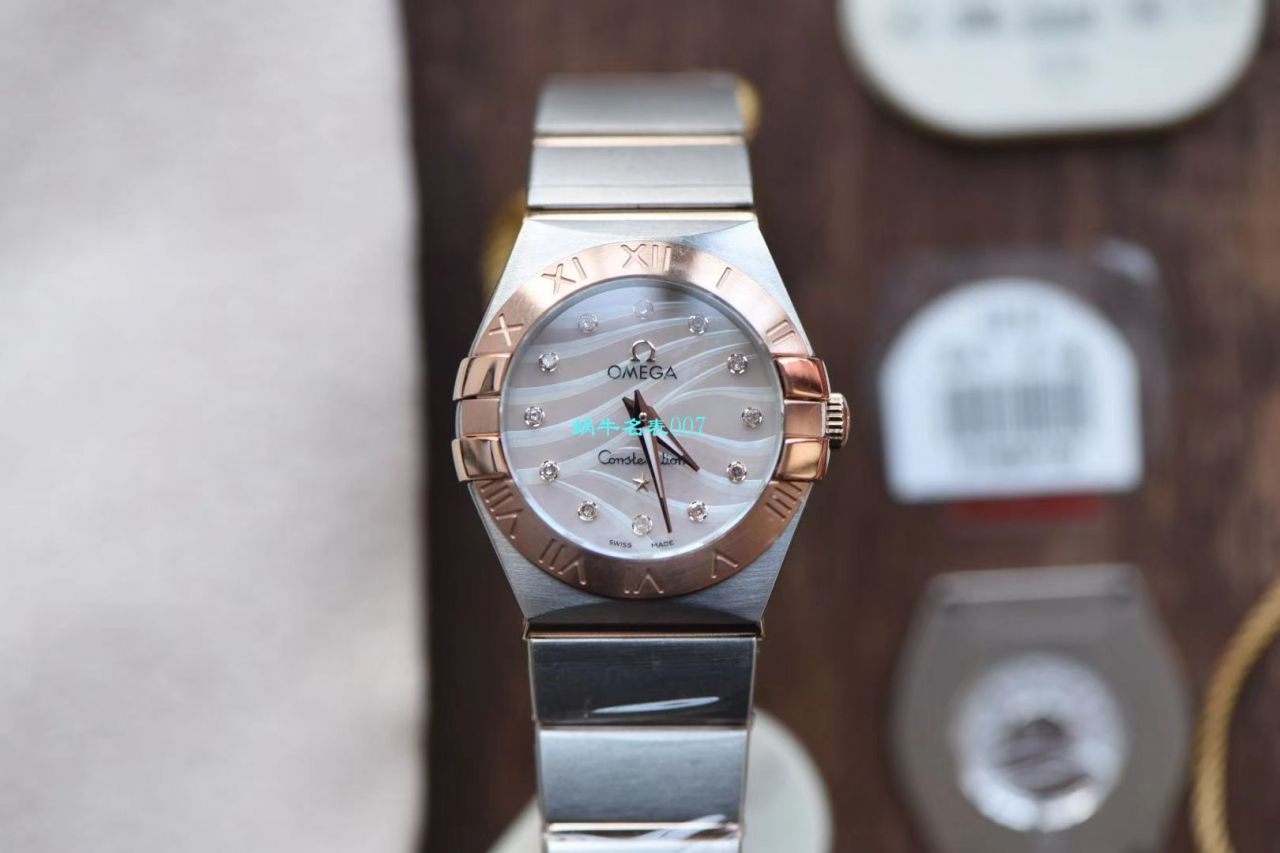 【8848 Factory  High quality  Replica 女表】OMEGA Constellation 系列123.10.24.60.55.003 wrist watches  / M662