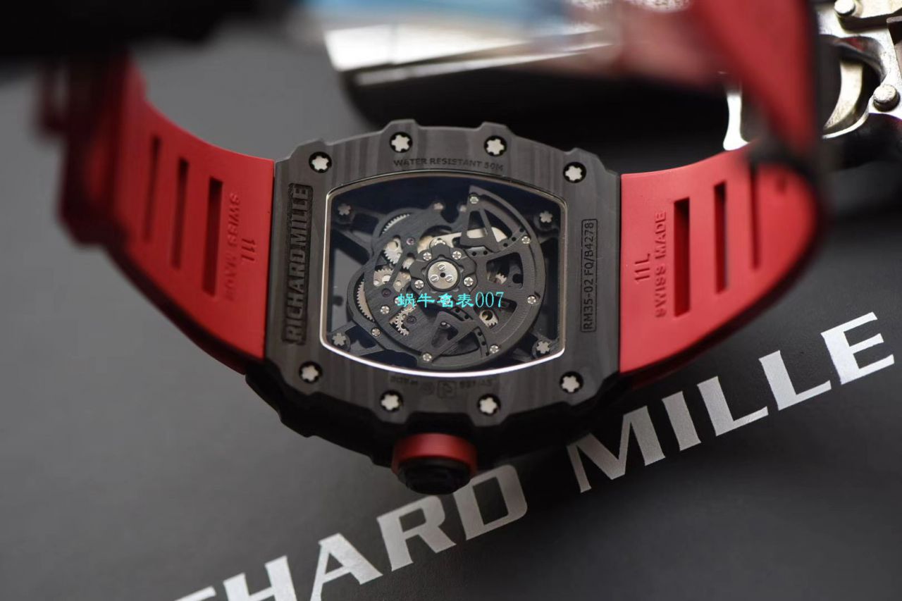 【台湾KV Factory  Replica 最强 top 版本表】全新 RICHARD MILLE  RM035最强进口原纹 carbon fiber ＂V3＂升级版 / KV03502V3
