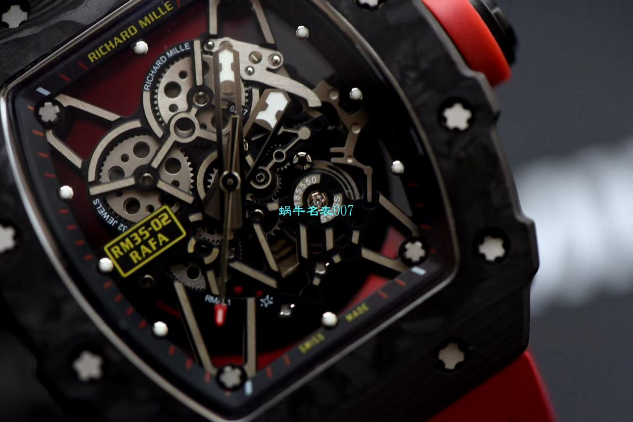 【台湾KV Factory  Replica 最强 top 版本表】全新 RICHARD MILLE  RM035最强进口原纹 carbon fiber ＂V3＂升级版 / KV03502V3