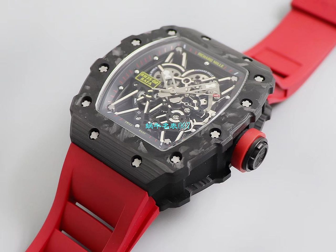 【台湾KV Factory  Replica 最强 top 版本表】全新 RICHARD MILLE  RM035最强进口原纹 carbon fiber ＂V3＂升级版 / KV03502V3