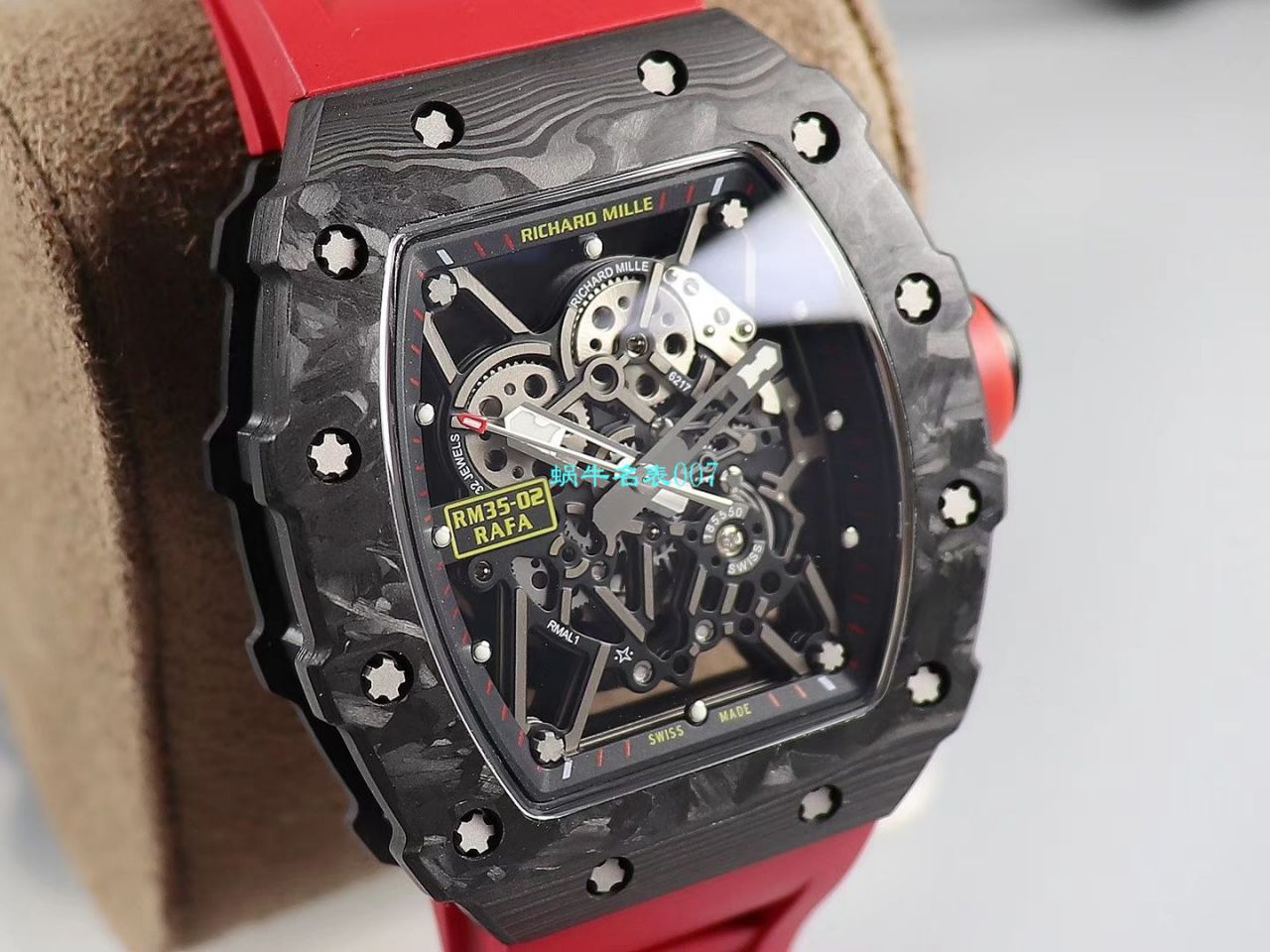 【台湾KV Factory  Replica 最强 top 版本表】全新 RICHARD MILLE  RM035最强进口原纹 carbon fiber ＂V3＂升级版 / KV03502V3