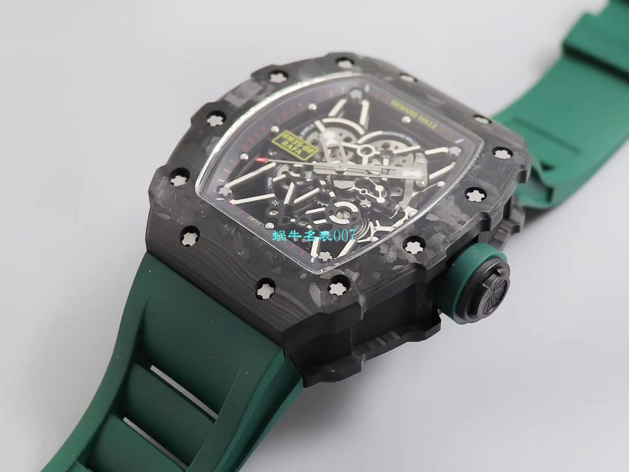 【台湾KV Factory  Replica 最强 top 版本表】全新 RICHARD MILLE  RM035最强进口原纹 carbon fiber ＂V3＂升级版 / KV03502V3