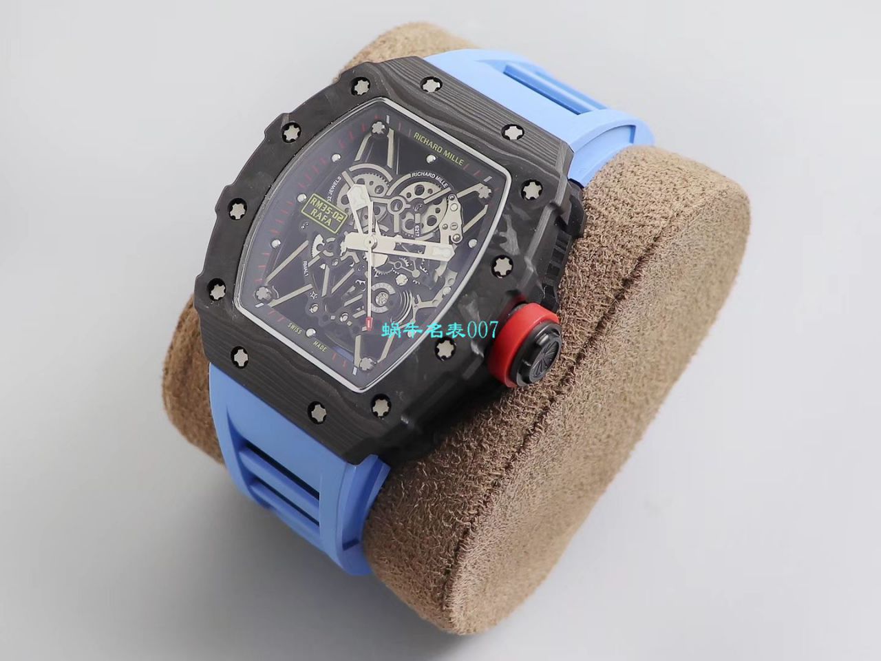 【台湾KV Factory  Replica 最强 top 版本表】全新 RICHARD MILLE  RM035最强进口原纹 carbon fiber ＂V3＂升级版 / KV03502V3