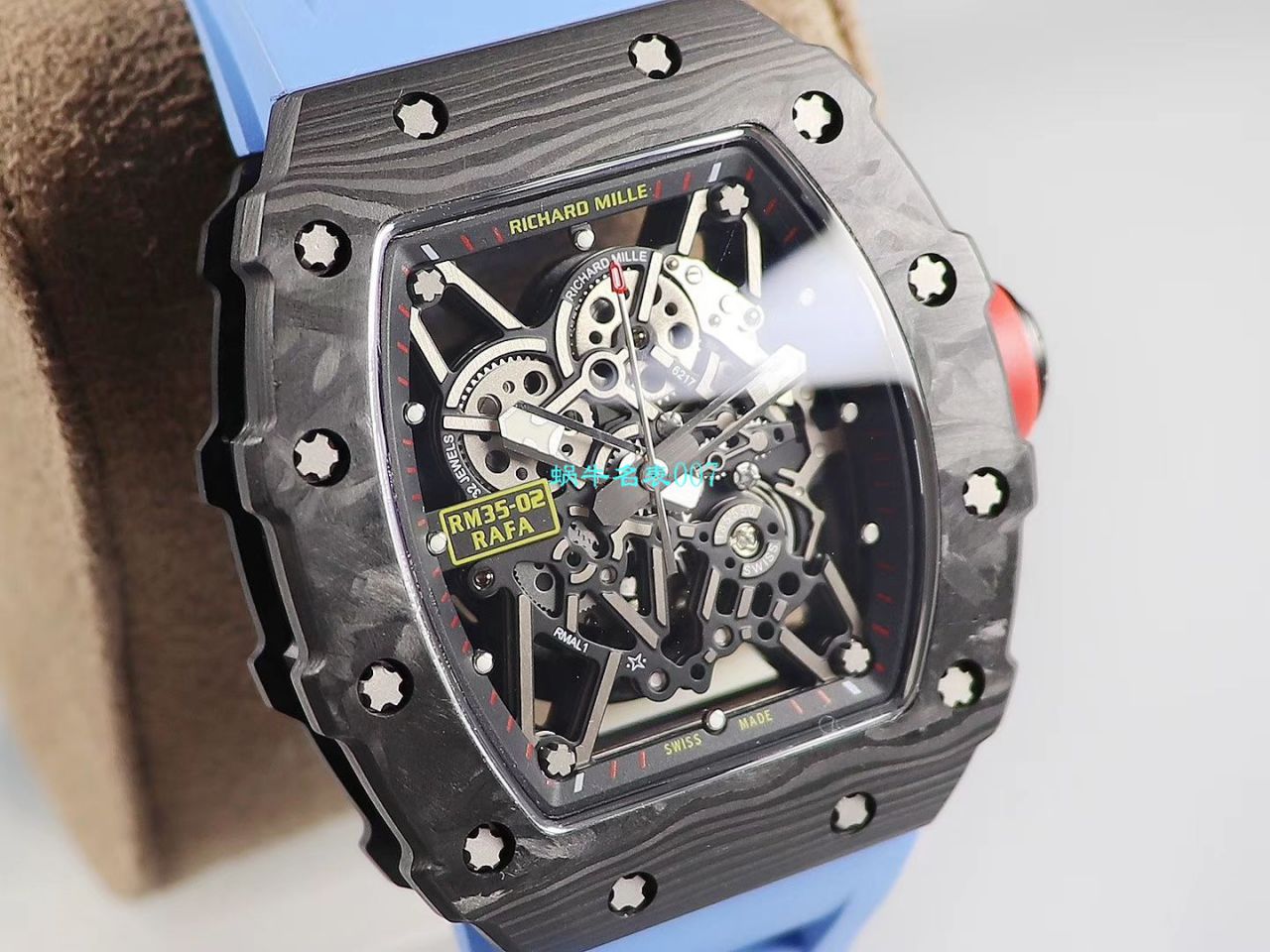 【台湾KV Factory  Replica 最强 top 版本表】全新 RICHARD MILLE  RM035最强进口原纹 carbon fiber ＂V3＂升级版 / KV03502V3