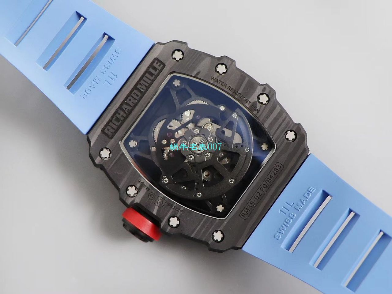 【台湾KV Factory  Replica 最强 top 版本表】全新 RICHARD MILLE  RM035最强进口原纹 carbon fiber ＂V3＂升级版 / KV03502V3