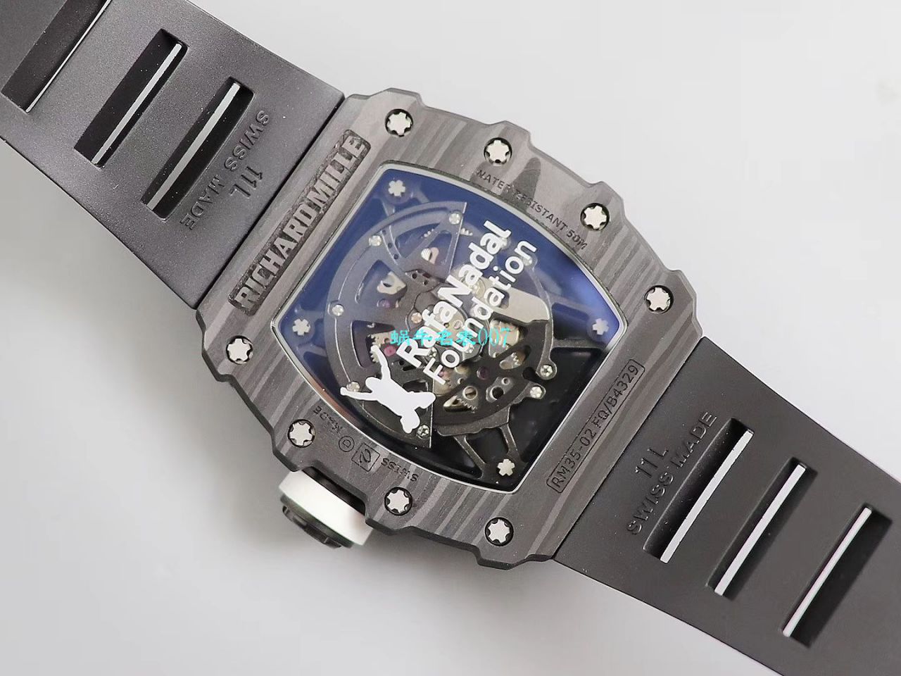【台湾KV Factory  Replica 最强 top 版本表】全新 RICHARD MILLE  RM035最强进口原纹 carbon fiber ＂V3＂升级版 / KV03502V3